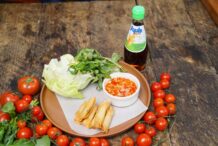 Vietnamese Pork and Prawn Spring Rolls